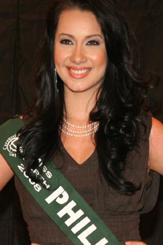 Photo:  Miss Earth 2008 Karla Henry, Philippines
